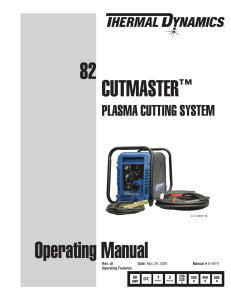 Manual Cutmaster 82