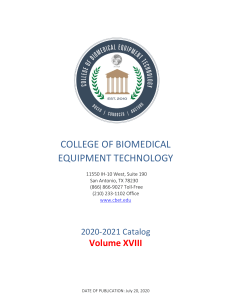 CBET Course Catalog Volume XVIII 7.20.20-f8cf455d985f81a4f649ef85a369d185