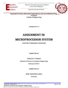 Microprocessor  Question and Problems Chapter 2.docx