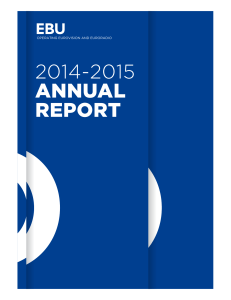 Eurovision annual report 2014-2015