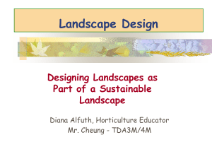 Copy of Landscape Design