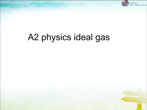 A2 Ideal Gas