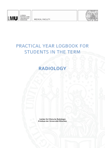 logbook radiology