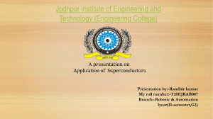 Application of  Superconductors(Unit-04) presentation