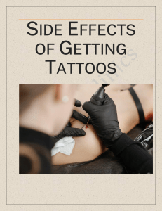 5 Side Effects of Getting Tattoos - Health Risks