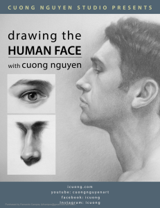 Drawing The Human Face by Cuong Nguyen