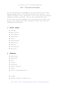 Der Charakterbogen Basic PDF