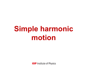 Simple-harmonic-motion