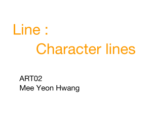 ART02 Character lines