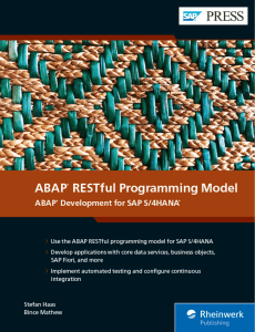 SAP Press - ABAP RESTful Programming Model