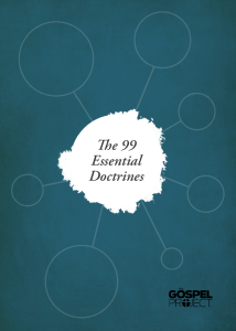 Essential Doctrines - 99 Essentials Booklet