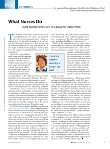 What Nurses Do.1