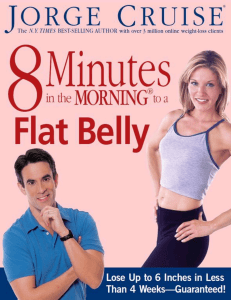 8 Minutes in the Morning - A Simple Way to Shed Up to 2 Pounds a Week -- Guaranteed