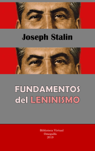 Fundamentos del Leninismo
