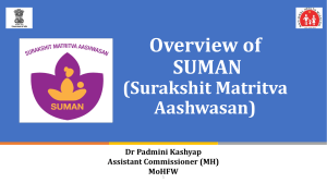 Overview of SUMAN