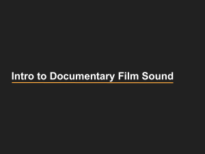 Intro to Doc Film Sound V3