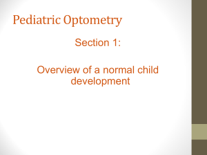 Section 1.  Prenatal development stages