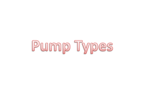3-Types of pumps