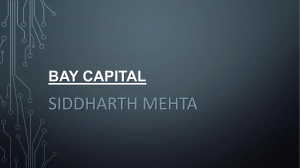 Founder of Bay Capital, Siddharth Mehta views about Indian businesses