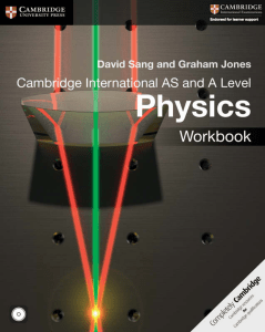 cambridge internationa as and a level physics workbook