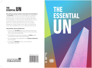 The Essential UN (UNITED NATIONS DEPARTMENT OF PUBLIC INFORMATION) 