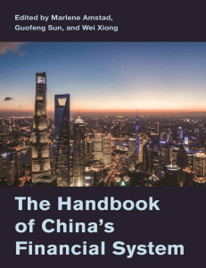 Amstad, Marlene  Sun, Guofeng  Xiong, Wei - The Handbook of China's Financial System-Princeton University Press (2020)
