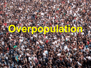 Presentation3 Overpopulation