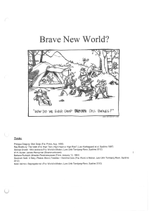 Brave New World - Compendium