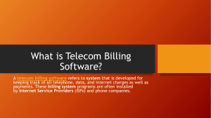 Neon Soft Telecom Billing  Software PPT