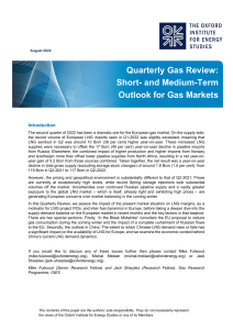 gas market  quarter