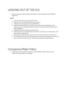 ELDCompanion Policy