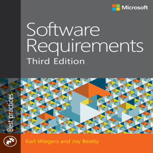 (Developer Best Practices) Karl Wiegers, Joy Beatty - Software Requirements 3-Microsoft Press,U.S (2013)