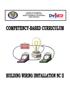 Electricity Competency Based Curriculum