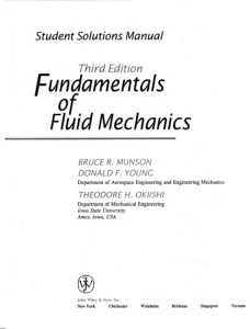 fluid mech munson 3rd solution