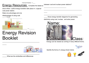 Energy Revision Booklet