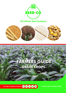 Agronomy Manual