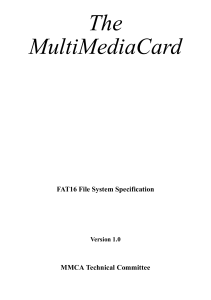 MMC-FAT16-File-System-Specification-v1.0