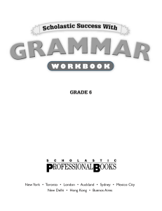Scholastic Success with Grammar Grade 6 ( PDFDrive )