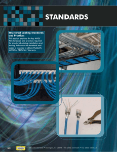 Structured Cabling Standards and Practic