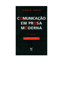Othon M. Garcia - Comunicação em prosa moderna-Editora FGV