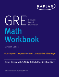 GRE-Math-Workbook