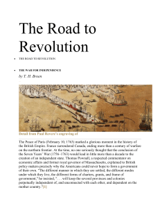 The+Road+to+Revolution+Breen