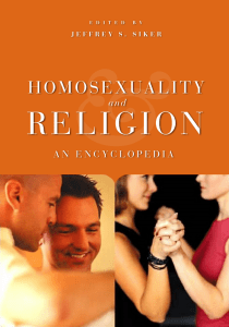 Homosexuality and Religion An Encyclopedia by Jeffrey S. Siker (z-lib.org)