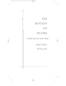 botany of desire excerpt