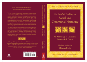 The Buddhas Teachings on Social and Communal Harmony An Anthology of Discourses from the Pali Canon (The Teachings of the Buddha) by Bhikkhu Bodhi (z-lib.org)