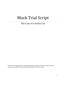 Mock Trial Script