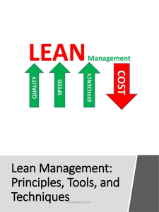 Lean Management Presentation