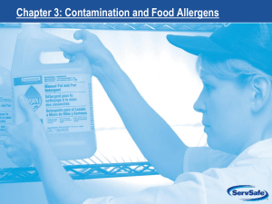 Section 3 Contamination and Food Allergens Student Notes Highlighted (2)