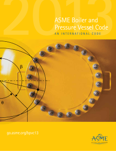 ASME Boiler and Pressure Codes 2021