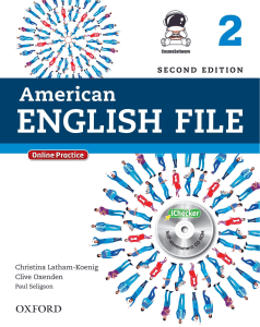 American English File 2 - Student Book, 2nd Edition